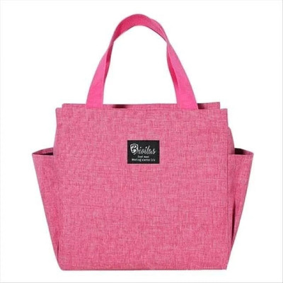 AASAISH Stylish Lunch Bag for Women/Mens Insulated Lunch Box Carry Bags use Travel Lunch Waterproof Lunch Bag(Pink, 10 L)