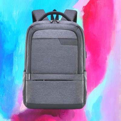 JairaJ backpack school bag laptop bag office college travel backpack(S-19*12) Waterproof Backpack(Black, 412 L)