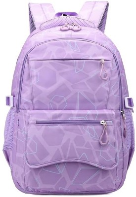 Sharad Picnic Multipurpose Waterproof School Bag(Purple, 30.2 L)