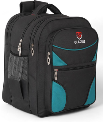 GLADIUS Stylish Fancy School Bag for Class 5th to10th Class Waterproof School Bag(Dark Grey, 70 L)