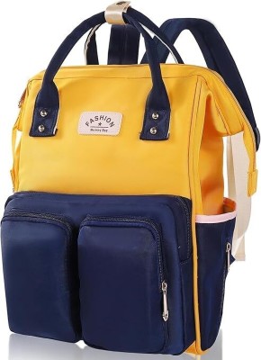 Wengvo DDL-814NVYL1 Waterproof Backpack(Yellow, Dark Blue, 30 L)