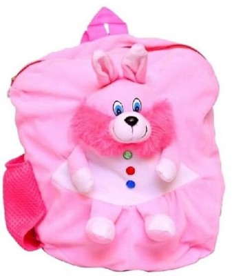 sai ji Rabbit Cute Soft Toy School Bag for Kids, Travelling Bag, Carry Bag, Picnic Bag Waterproof School Bag(Pink, 5 L)