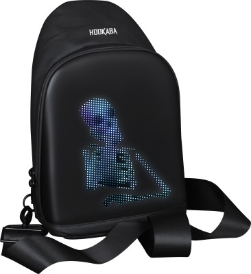 HOOKABA Sling Bag Sling Bag(Black, 6 L)