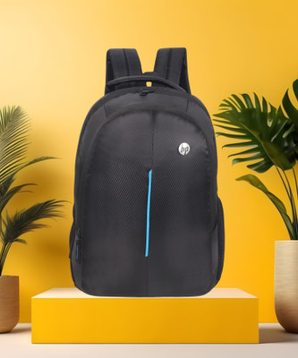HP Laptop Backpack Unisex Casual for Travel/School/Collag/Office Raguler Backpack02 21.2 L Backpack(Black, Blue)
