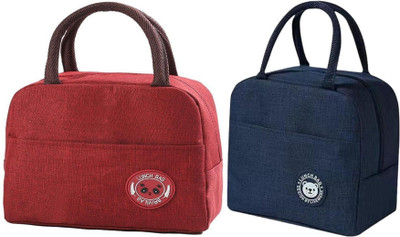 Kardiff 1Pcs Blue Lunch Box Bag Messenger Bag(Blue, Red, 15 L)