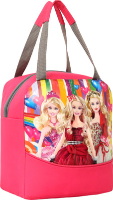 ELONONE BARBIE LUNCH BAG Waterproof (Pink, 10 L) Waterproof Lunch Bag(Pink, 10 L)