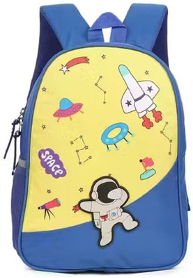 GYNSUN Kids Bag for Boys Primary, LKG, UKG Age 2-6 years Waterproof Backpack(Dark Blue, 15 L)