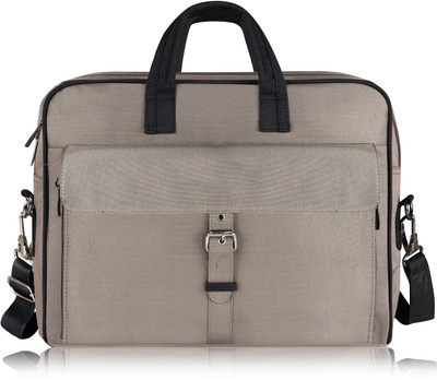 JPEnterprises Grey Color Linen fabric 10L Messenger Bag For Men JP-BG92 Waterproof Messenger Bag(Cream, 10 L)