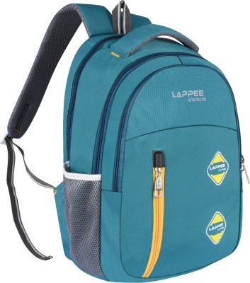 Lappee Stylish Tourister school bag for boys for class 5th to 9th10th11th 12th Standard Waterproof Backpack(Green, 39 L)