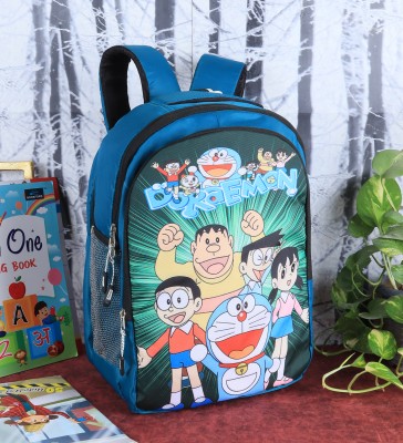 Heaven Decor Doraemon Waterproof Load Reduction Assemble School Bag Shoulder Bag (BLUE) Waterproof School Bag(Blue, 44 L)