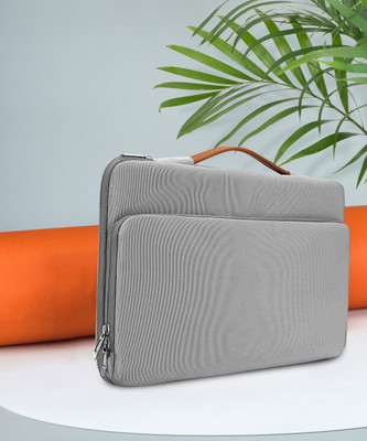 MOCA Laptop Sleeve Hand Bag Sleeves for 15 15.4 15.6 inch Laptops Laptop Sleeve/Cover(Grey, 15.6 inch)