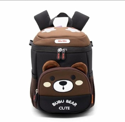 aashita shoppe Cute Small Bag for Kids for Baby,Boys Girls Backpack Age 2 Years to 4 Years 12 L Backpack(Brown)