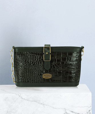 Rue Soleil by Hidesign ALSACE Sling Bag(Green, 5 L)