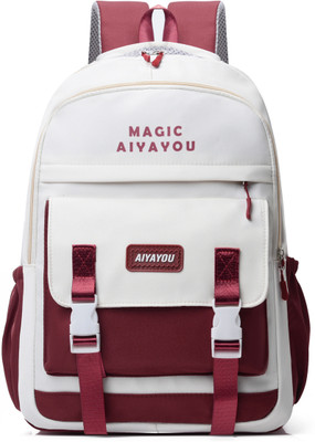 Tinytot SB151_01 School Backpack College Bag Travel Bag 2nd Standard onward Waterproof School Bag(Yellow, 26 L)