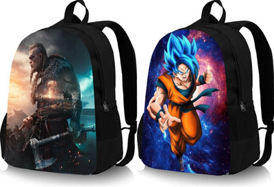 Plama B_DGTL-014_@@_1PC & GOKU_@@@_2_xy Backpack(Black, Black, 30 L)