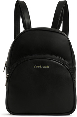 Fastrack Solid Messenger Bag(Black, 7.26 L)