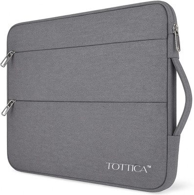 TOTTICA Premium 15.5 Inch Laptop Sleeve | Lightweight, Carry Handle for Men & Women Waterproof Laptop Sleeve/Cover(Grey, 15.5 inch)