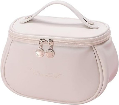 EVAYU women makeup bag Waterproof Multipurpose Bag(White, 5 L)