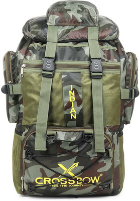 Crossbow WATERPROOF RUCKSACK WEEKENDER HOLYDAYPACK TRAVELLING BAG LUGGAGE Waterproof Weekender(Green, 90 L)