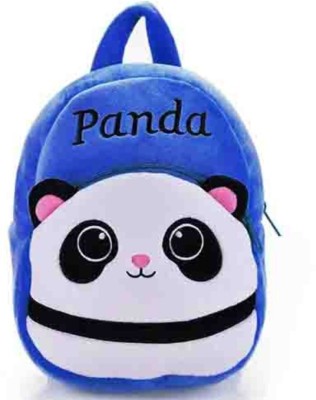 DISU Enterprises Disu Blue Panda kids School Bag School Bag (Blue, 12 L) School Bag(Blue, 12 L)