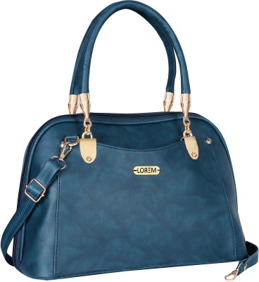 LOREM HB02-BG-FZ Shoulder Bag(Blue, 8.7 L)