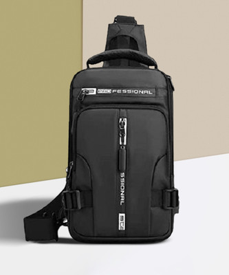 RAIYARAJ Backpack Sling Cross For Men&Women Waterproof Cross body with USB Charging Port Waterproof Backpack(Multicolor, 5 L)