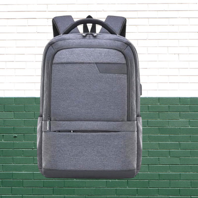 JairaJ backpack school bag laptop bag office college travel backpack(S-48*30) 30 L Backpack(Grey)