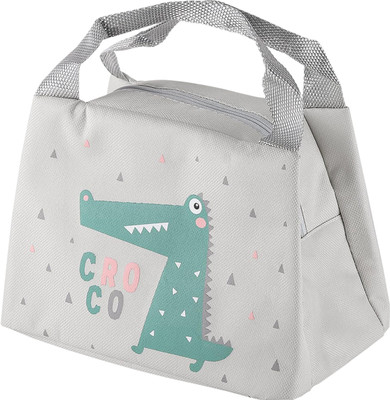 KUBER INDUSTRIES Reusable Lunch Bag for Office-School with Handle|LYN04-WTE|White Lunch Bag(White, 3 L)