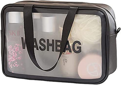 PAVITYAKSH WASH BAG L Clear Toiletry Bag, Waterproof Multipurpose Bag(Multicolor, 1 L)
