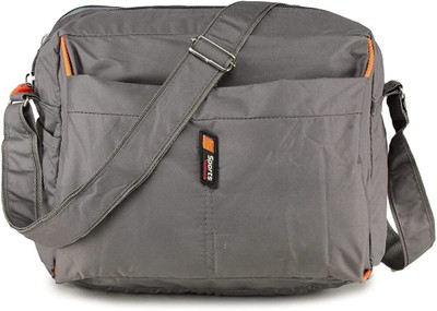SRYFIT Unisex Sling Bag | Cross Body Multipurpose Hand Bag Sling Bag(Grey, 10 L)