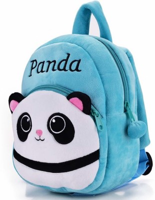 RADHEY Kids School Bag Soft Cartoon Baby Boys & Girls Plush Bag (Blue, ) 10 L Backpack School Bag(Blue, 35 L)