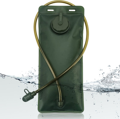 gustave 3L Foldable Hydration Bladder Leakproof Water Bag for Hiking Hydration Pack