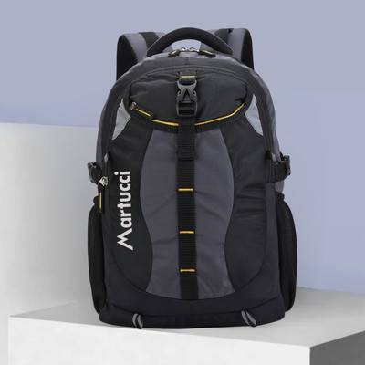 Martucci School Bags for Boys & Girls/Casual/Coaching Bag (6th Std & Above) Waterproof School Bag(Black, 35 L)