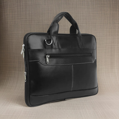 house of common Men & Women Black Messenger Bag