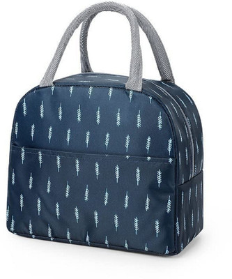 BAOER Insulated Travel Lunch Bag for Women Office School Picnic Thermal Waterproof Lunch Bag(Blue, 5 L)