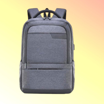 HouseOfCommon backpack school bag laptop bag office college travel backpack(S-19*12) 30 L Backpack(Black, Grey)