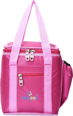 Fast look School and Office tiffin bags Lunch,Box,Bag, Keep Food Hot and Warm Waterproof Lunch Bag (pink) 8L Waterproof Lunch Bag(Pink, 8 L)