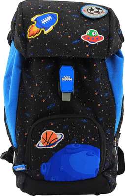 smily kiddos (Black) Waterproof Backpack(Black, 5 L)