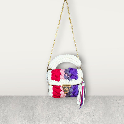 Haya Creation ALFA Sling Bag(White, 2 L)