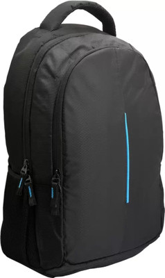 Aliving Spacy Unisex Backpack fits upto 16 Inches/College Bag/School Bag Waterproof School Bag(Black, 25 L)