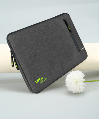 Gizga Essentials Laptop Bag Sleeve for 13.3 Inch Laptop MacBook, Protective, Nylon Fabric Laptop Sleeve/Cover(Grey, 13 inch)