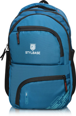 Stylbase 5 Compartments School Bag for Boys & Girls College Backpack Bags for Women & Men 27 L Backpack(Blue)