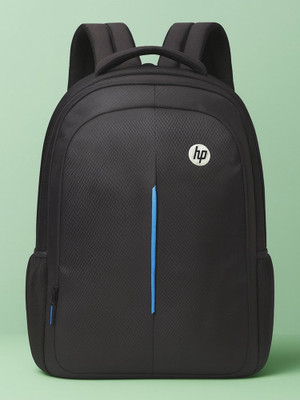 HP Unisex Casual Laptop Backpack for Travel / School /Collage / Office Waterproof Multipurpose Bag(Black, Blue, 26 L)