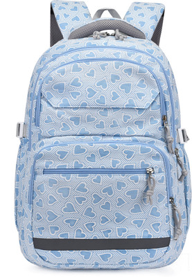 Tinytot SB157_02 School Backpack College Bag Travel Bag 2nd Standard onward Waterproof School Bag(Blue, 30 L)