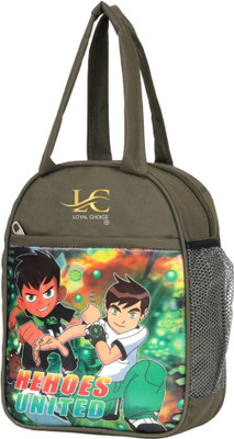 LOYAL CHOICE LC: Lunch bag for both men&women for school college picnic & travel. Waterproof Lunch Bag(Green, 8 L)