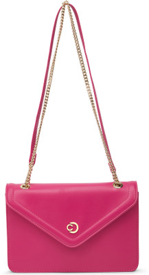 Caprese Rory Sling Medium Fuchsia Bag for Women Sling Bag(Purple, 2.52 L)