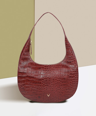 HIDESIGN Alicia 02 Shoulder Bag(Maroon, 2 L)