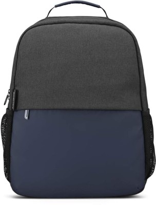 Lenovo Backpack,Compact,Water-resistant, Organized storage:Laptop sleeve 27 L Laptop Backpack(Blue, Grey)