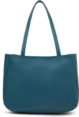 Caprese Elena Satchel Medium Teal Blue Bag for Women Messenger Bag(Blue, 6.74025 L)