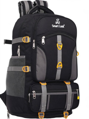 Smartlook Travel for Outdoor Sport HikiIng bag Waterproof Backpack(Grey, 75 L)